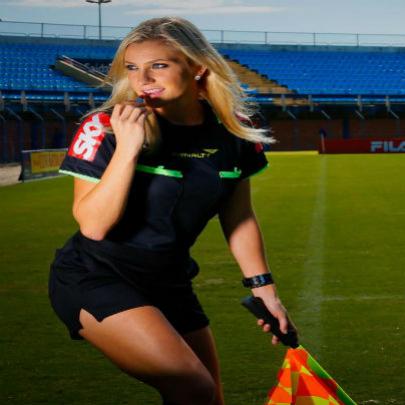 Fernanda Colombo a musa da arbitragem no Brasil