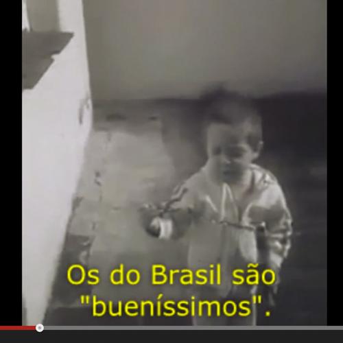 Criança argentina torce pelo Brasil e decepciona mãe