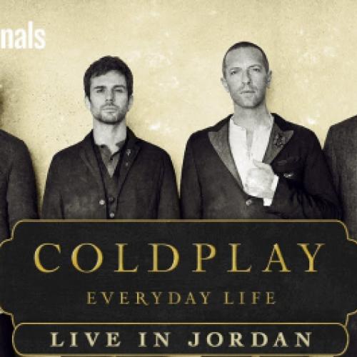 Coldplay lança novo disco com show na Jordânia