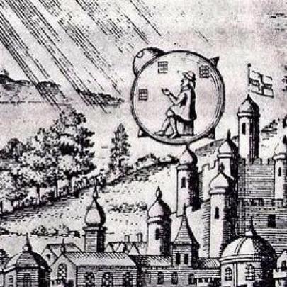 1790: Acidente de OVNI / UFO, ou viajante do tempo ?