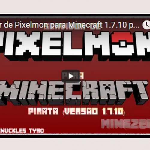 Servidor de Pixelmon - Minecraft 1.7.10 !