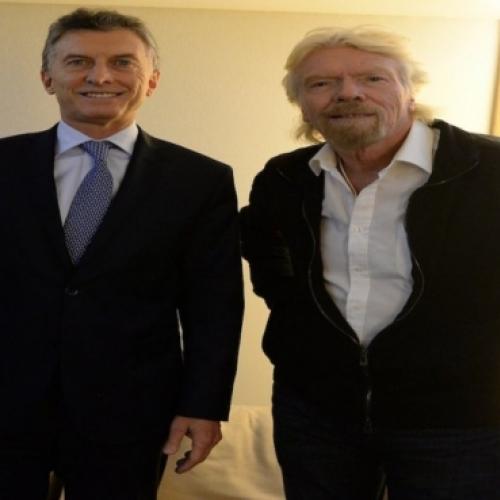 Bitcoin: Macri se encontra com Richard Branson para debater Bitcoin
