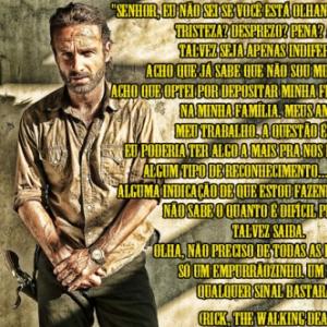 Frases da série: The Walking Dead, Rick Grimes