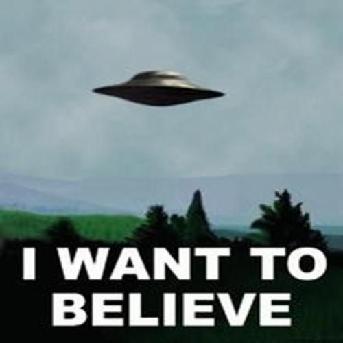 Qual a origem do poster I Want to Believe?