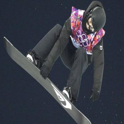 Imagens incríveis do Snowboard halfpipe