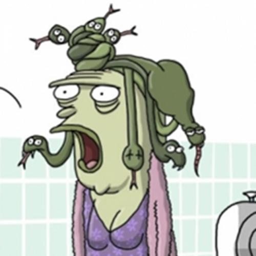 O cabelo ruim da Medusa