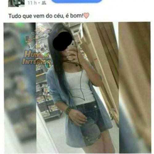 Tudo que vem do céu é bom 