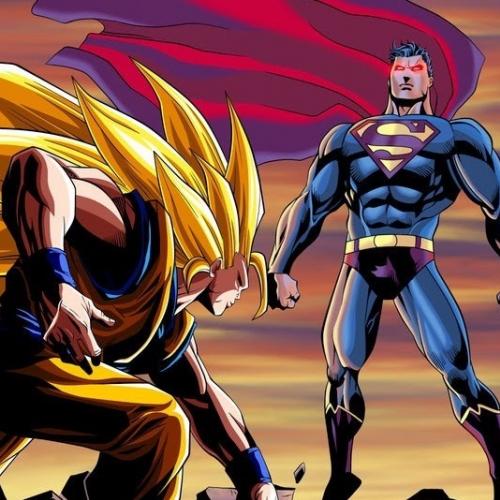 Goku e Vegeta versus todos os heróis da Marvel e DC