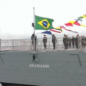 Marinha do Brasil recebe o seu novo Navio de Patrulha Araguari