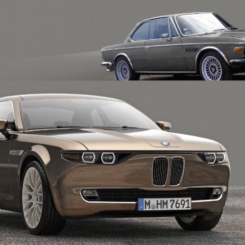 Exclusivo: BMW CS Vintage Concept HQ