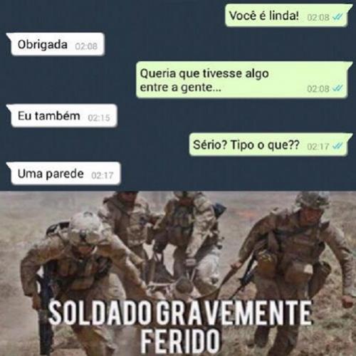 O pior nocaute que um soldado valente já sofreu