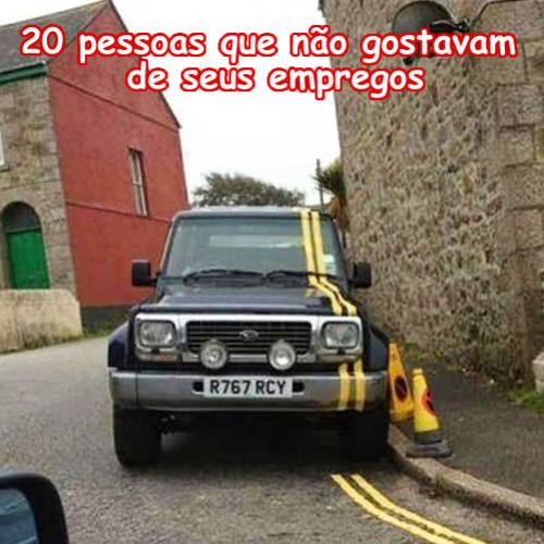 20 pessoas que não gostavam de seus empregos.