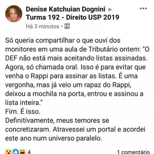 O dia que os universitários brasileiros resolveram chamar um rappi pra