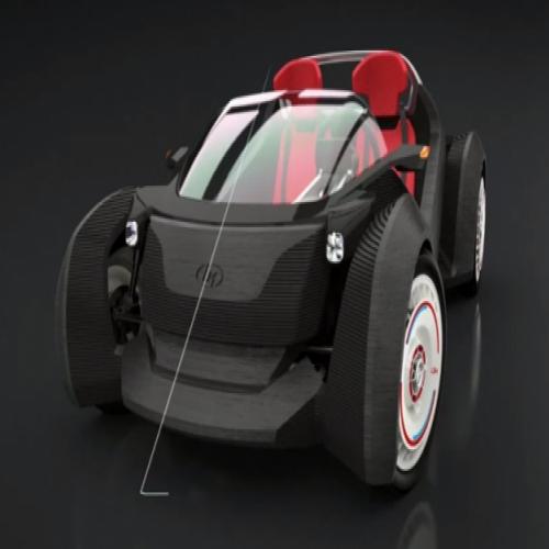 Impressora 3D faz carro de verdade em 44 horas