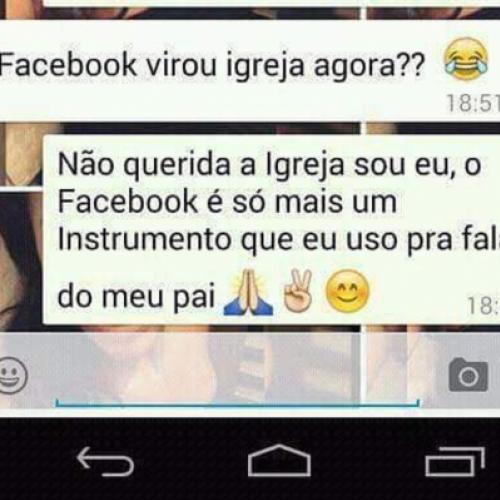 Igreja no facebook