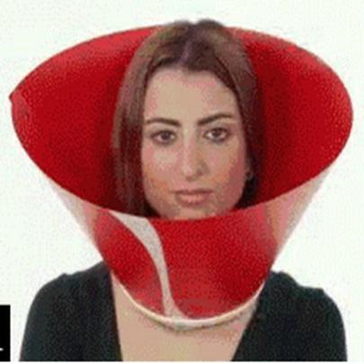 Campanha contra uso de celular utiliza cone de cachorro