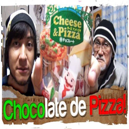 Bizarrices do Japão - Chocolate sabor Pizza!?