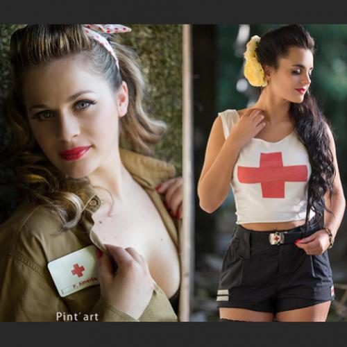 Voluntárias da Cruz Vermelha fazem calendário sensual por uma boa caus
