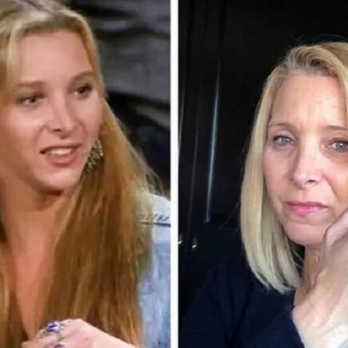 Antes e depois do elenco de Friends