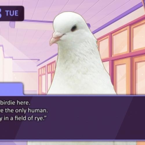 Sequência de Hatoful Boyfriend, maravilhoso jogo de namoro com pombos,