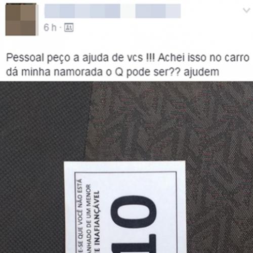 Foi no motel e deixou um presente no carro para o corno