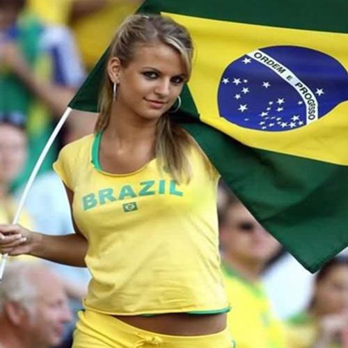 Fotos de torcedoras brasileiras