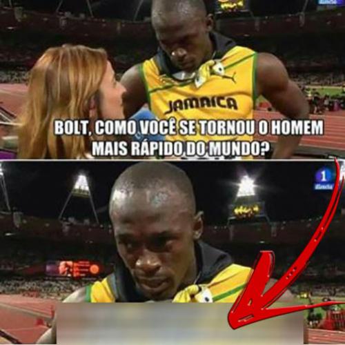 Bolt revela o segredo que fez ele ser tão rápido