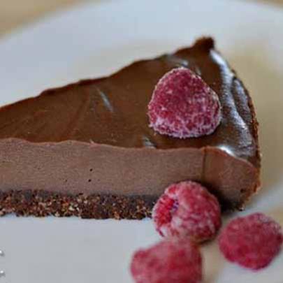 Receita de bolo de chocolate saudável que não vai ao fogo