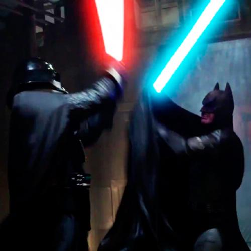 E se o Batman confrontasse o Darth Vader?