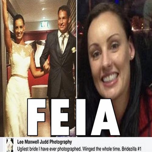 Fotógrafo posta foto e comenta “a noiva mais feia que já fotografei