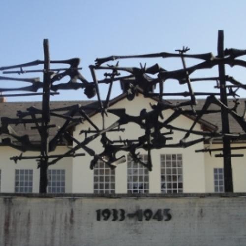 Uma visita ao campo de concentração de Dachau, Alemanha