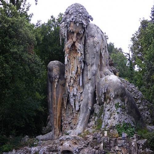 O majestoso gigante de pedra italiano