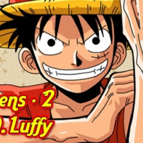 Personagens #2 - Monkey D, Luffy - One Piece
