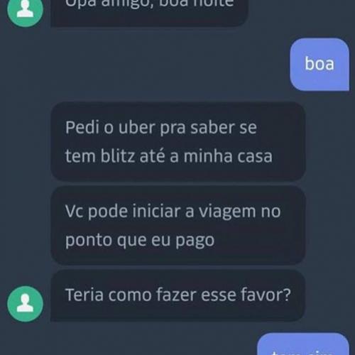 O jeito mais sem sentido de se usar o Uber