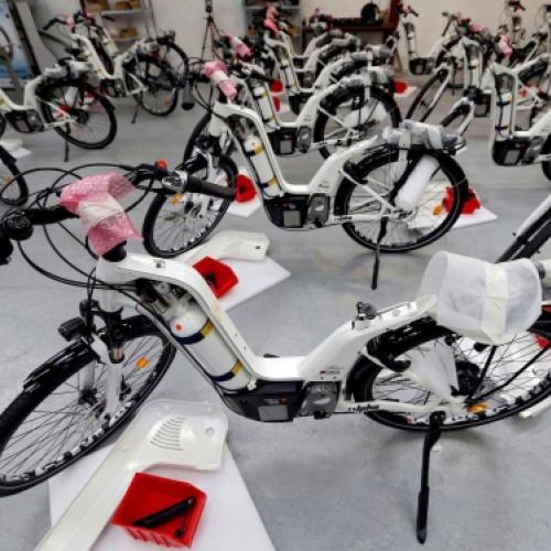 Além dos carros elétricos, teremos também a bicicleta a hidrogênio.