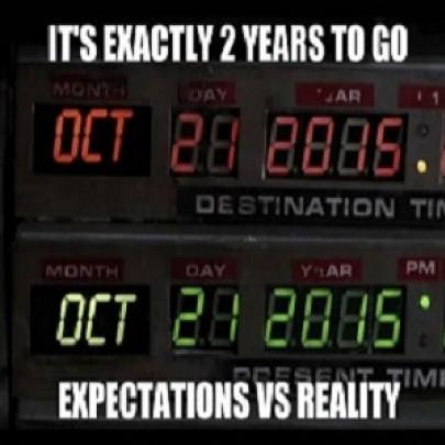 Expectativa vs Realidade no filme De volta para o futuro