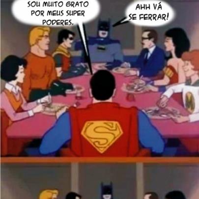 Pobre Batman...