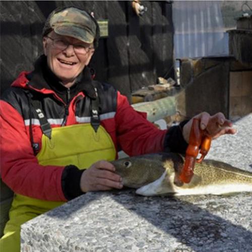 Homem pesca bacalhau e encontra vibrador dentro do peixe