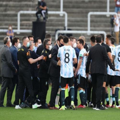 Atualment Governo argentino sobre a suspensão da partida com o Brasil 