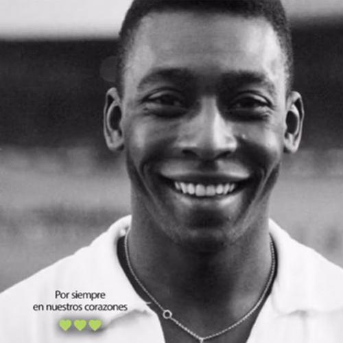 A homenagem em alusão à terra natal de Pelé