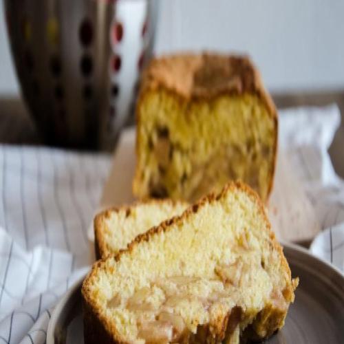 Bolo de maçã com vinho do Porto