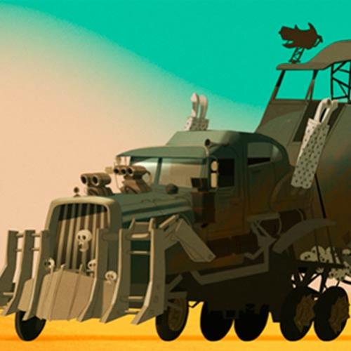 Enlouqueça com as ilustrações dos veículos de Mad Max Estrada da Fúria