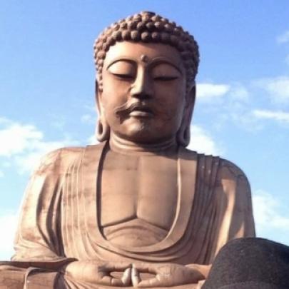 O Buda da cidade de Aichi, no Japão