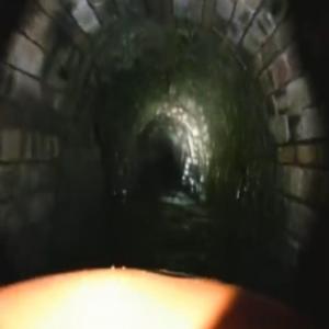 Navegando por um túnel subterrâneo