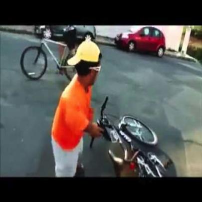 Tentativa de roubo de bicicleta