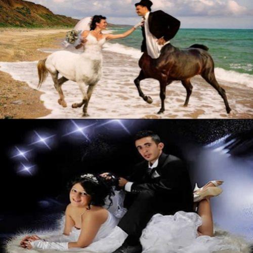 As 10 fotos de casamento mais bizarras já tiradas