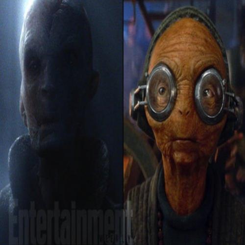 Star Wars 7 : Divulgadas imagens oficiais de Maz Kanata e Snoke 