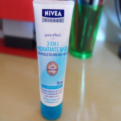 Testei: Nivea Visage 3 em 1 Hidratante Base