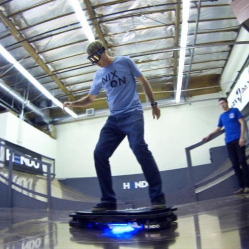 Skate voador de verdade