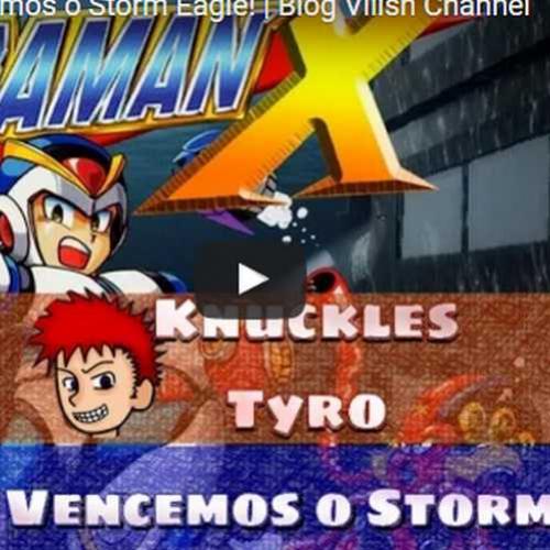 Novo vídeo! Vencemos o Storm Eagle - Mega Man X!